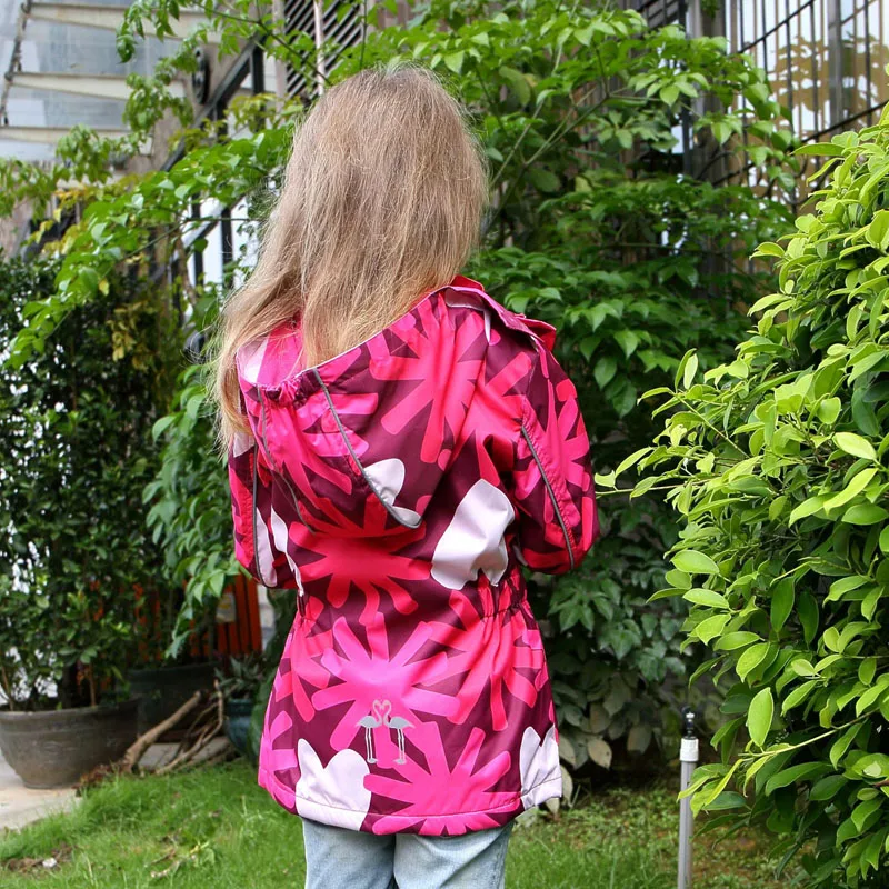Waterproof Girl Jacket 2019 Spring Autumn Girls Polar Fleece Coats Children Jackets Double-deck Kid Sport Jackets