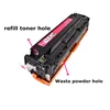CB540 540A CB540A -543A 125a Compatible Color Toner Cartridge For HP Color LaserJet CP1210 CP1215 CP1217 CP1515N CP1518NI CM1312 ► Photo 2/6