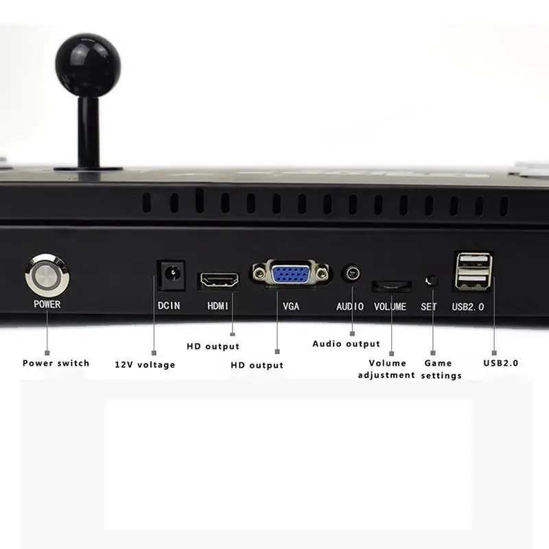  2260In1 16G Arcade Video Game Console Rocker 1080P 3D Full Home Two-player Gaming Joystick Support 