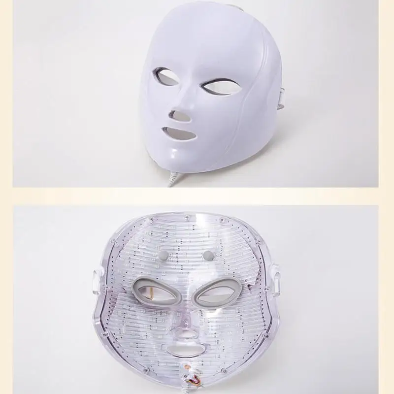 

Facial Beauty Photon LED Facial Mask Therapy LED Light Skin Care Rejuvenation Wrinkle Acne Removal Skin Care Face Spa Mask