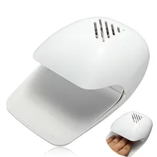 Портативный Мини Белый Nail сушильное устройство с обдувом горячим воздухом аэрография Гель-лак ускорения сушки Подходит для пальцев и ногти на ногах