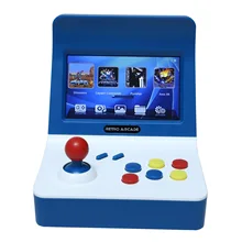 Powkiddy A8 Ретро аркадная консоль игровая машина встроенный 3000 классические игры геймпад управление AV Out 4,3 дюймов Scree