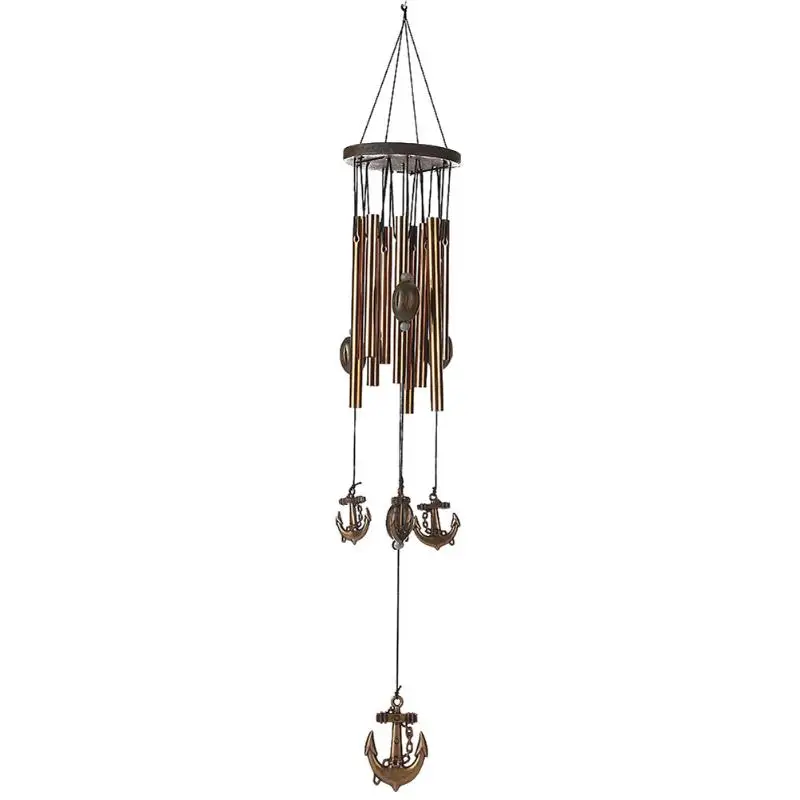 

62 cm Antirust Copper Wind Chimes Lovely Outdoor Living/Yard Garden Decorations Birthday Gifts to Friends and Best Wishes