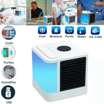 

Mini Car Air Cooler Refrigeration Humidification Air Purification USB Fan Air Conditioning Air Cooler