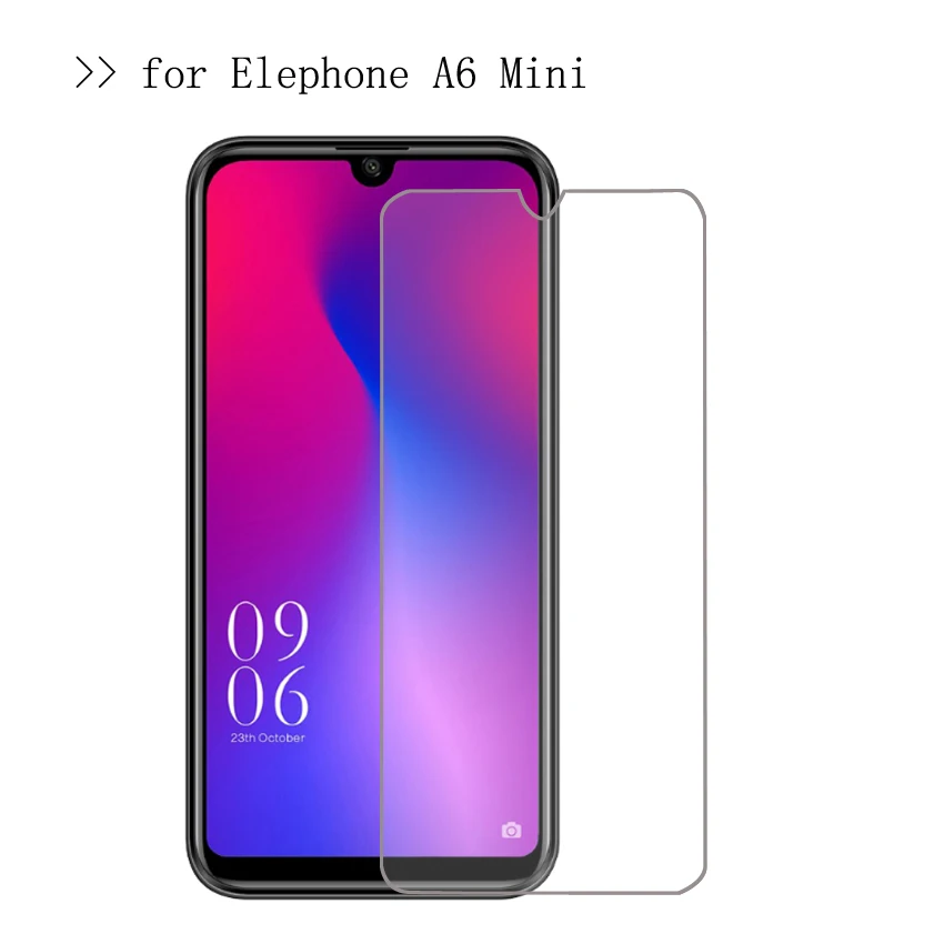 2.5D 9H Защитная пленка для экрана из закаленного стекла для Elephone A6 Mini S8 P8 A5 lite A4 P8000 Защитная стеклянная пленка 5,71 дюймов