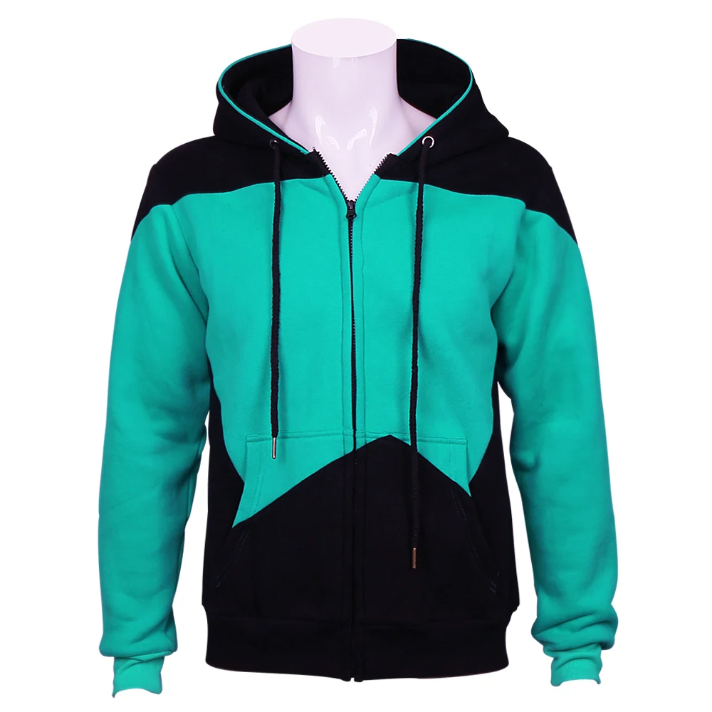

New Fashion Star Trek Hoodies Cosplay Star Trek Jackets Zipper Sweatshirts Coat Halloween Christmas Gift