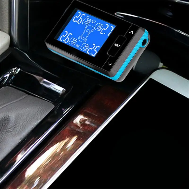 DC8V DC16V Универсальный Автомобильный TPMS 433 92 MHz беспроводной 4 колеса шины внешние