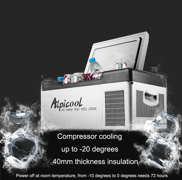 

20L Portable APP Conrtol Mini Car Refrigerator 52x32x32cm 12/24V Freezer Camping Boating Caravan Bar Mini Compressor Fridges