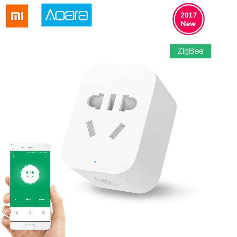 Xiaomi mi умная Wi-Fi розетка Zigbee версия пульт дистанционного управления работает с Xiao mi умный дом mi jia mi Home App