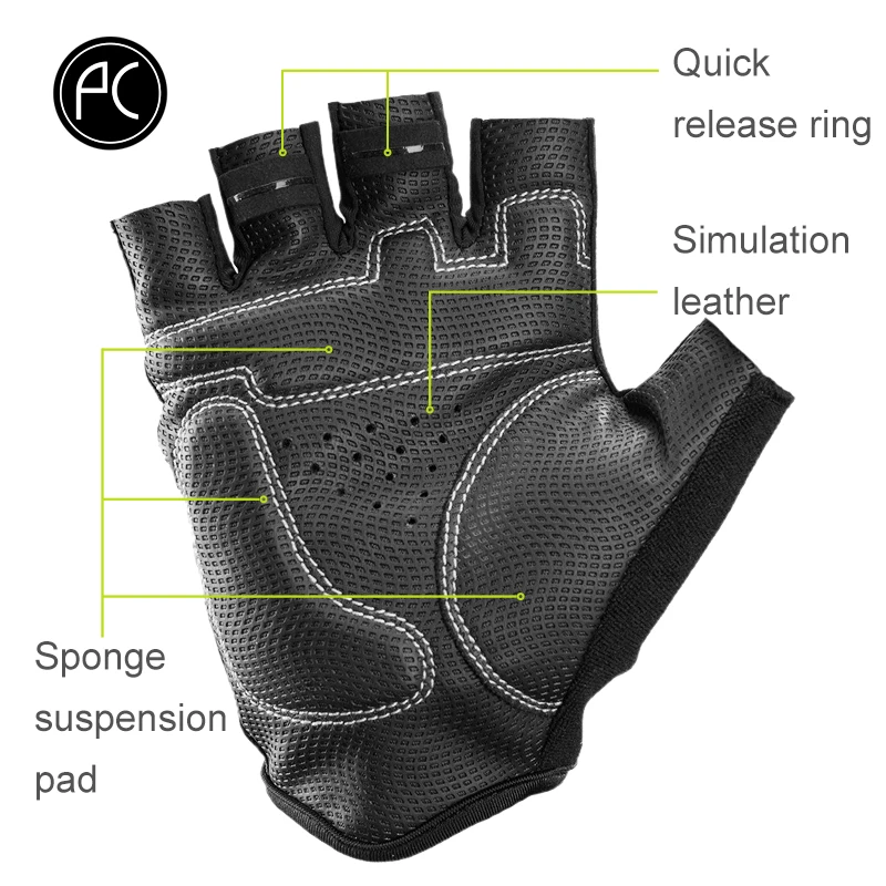 PCycling перчатки для велоспорта мужские и женские летние спортивные противоударные дышащие велосипедные перчатки с гелевой пропиткой MTB велосипедные перчатки