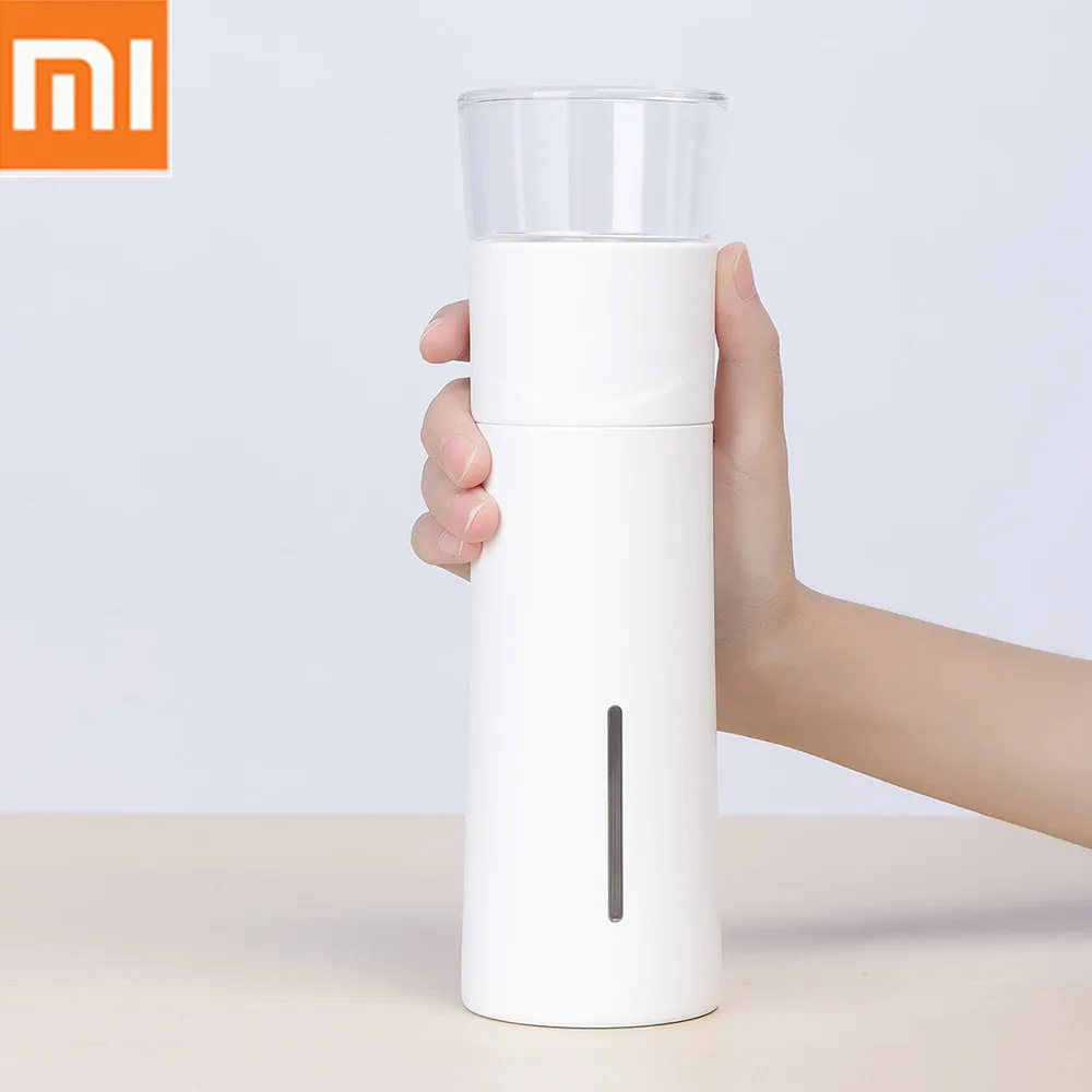 Xiaomi Mijia PINZ чай Портативный 300 мл кружка для воды наружные кружки для путешествий Термочашка бутылка с сеточкой для заваривания чая контейнер теплая чашка 2