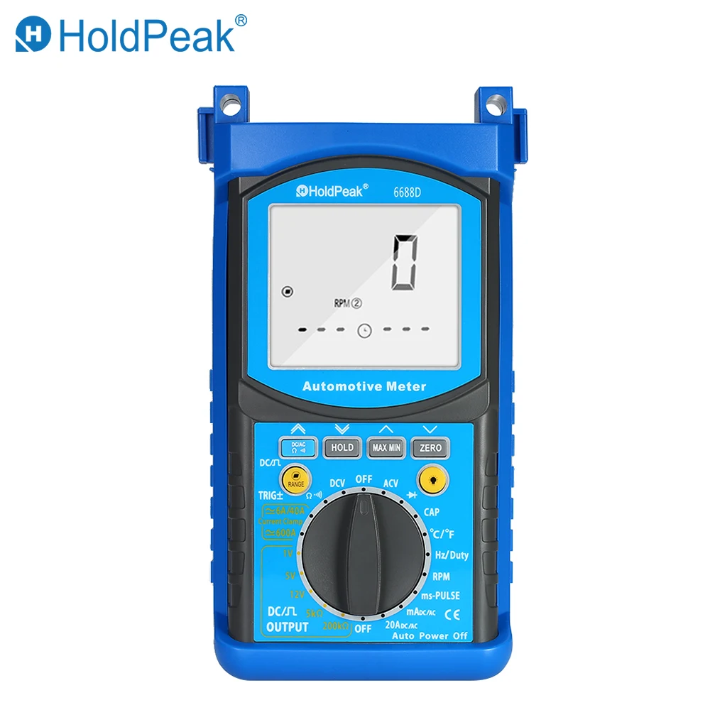 

LCD Digital Automotive Engine Analyzer Multimeter Voltage Current Meter Capacitance Resistance Diode Tester Voltmeter Ammeter