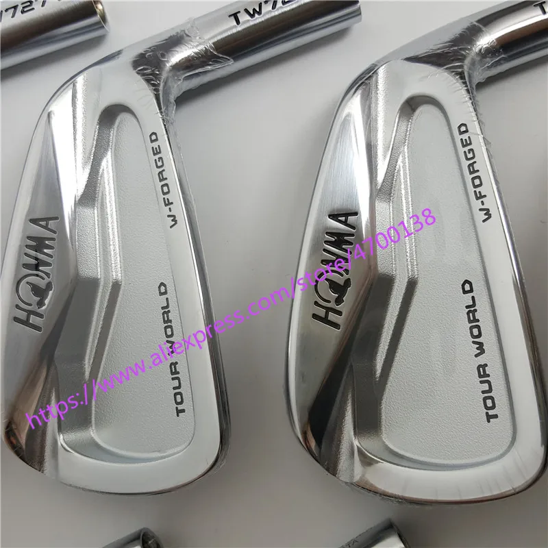 Железные клюшки для гольфа HONMA 727 v iron group 4-10 w(7 шт.) Стальной вал для гольфа и головка для гольфа