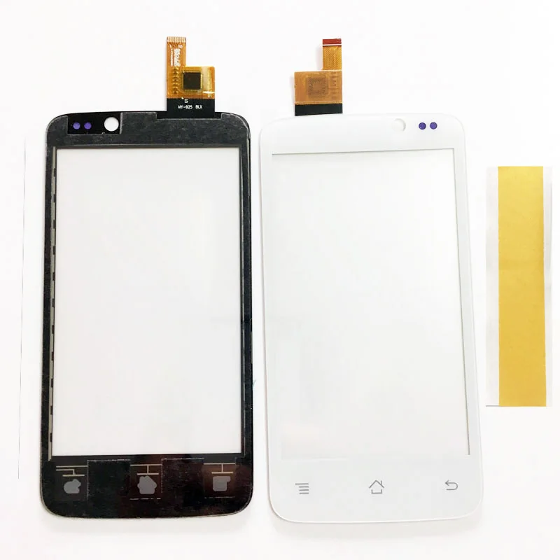 

1PCS Touchscreen For Fly IQ447 IQ 447 ERA Life1 Touch Screen Digitizer Touch Panel Glass Black White Color