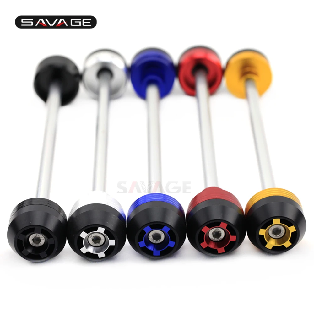 

Front Axle Fork Crash Slider For SUZUKI GSR750 GSX-S 750/1000/F GSXS1000 GSXS750 Motorcycle Accessories Wheel Protector