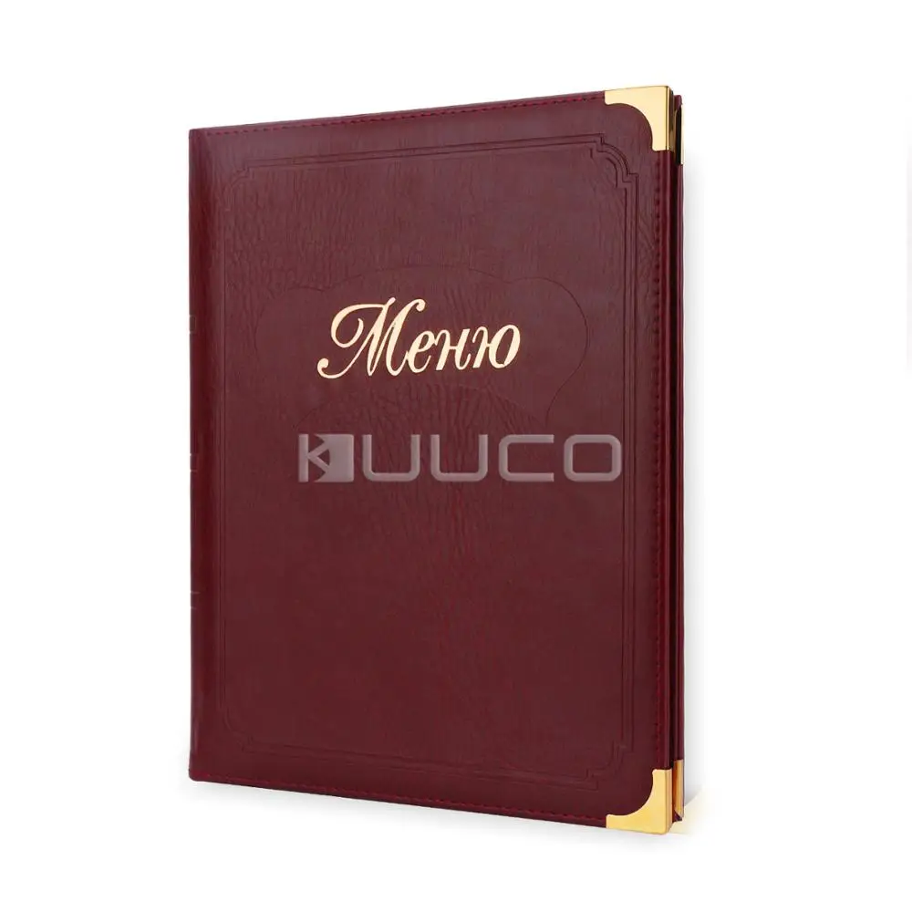 

Menu/Menu Holder/PU leather file folder/Menu Cover/Menu book/binder for Restaurant/hotel/cafe etc