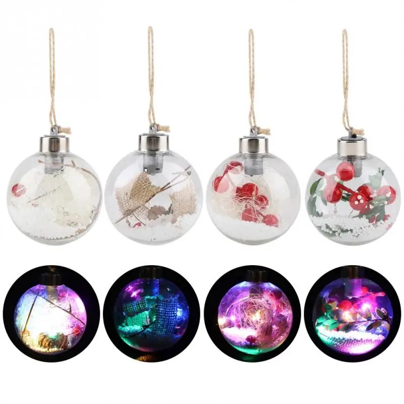 

LED Decorations Hemp Rope Hanging Lamp Ball Lights navidad luces decoracion Christmas Lighting Copper Wires LED Bulbs For Patio
