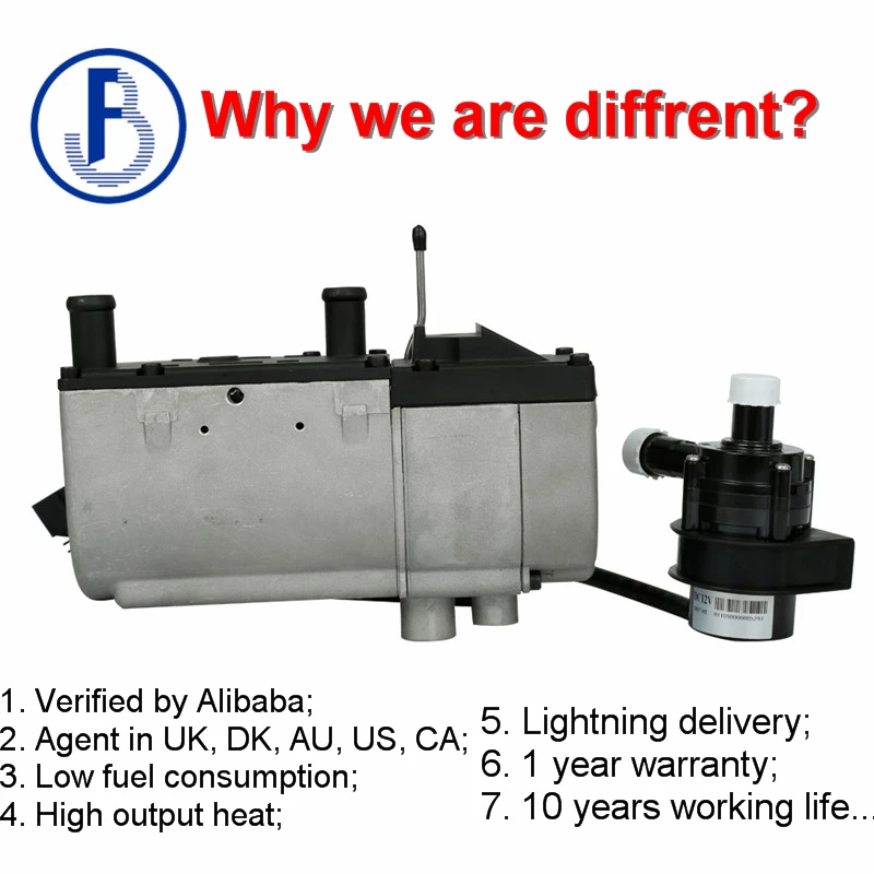 Купить 5кВт 12 в дизель жидкостный независимый отопитель салона ...