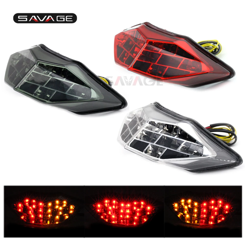

Led Tail Brake Light Turn Signal For Kawasaki Z250 Z300 Ninja 250/300 2013-2017 14 15 16 Motorcycle Integrated Blinker Lamp