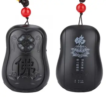 

Power Subwoofer Amplifier Amplificador Audio Mini Hanging Neck Type TF Card Playback Charging Buddhist Pray Buddha Scriptures
