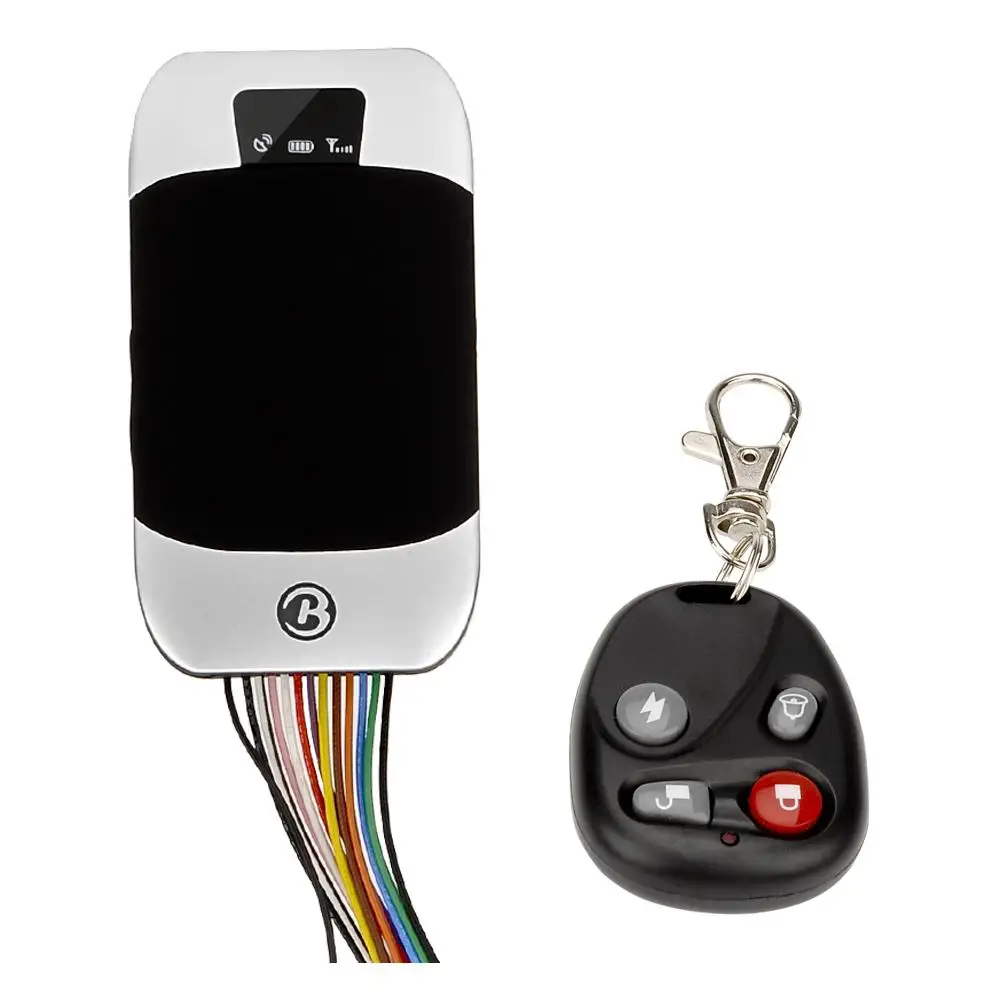 

BEESCLOVER GPS Tracker with Remote Control Support Quad-Band SIM SMS Alerts Real Time Tracking GPS Tracker with Remote control