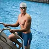 Vector Swimwear Men’s Lycra Jammer Fiber New Higher Level Male Shark Skin Swiming Trunk Training Racing Swim Sun Protection ► Photo 2/6