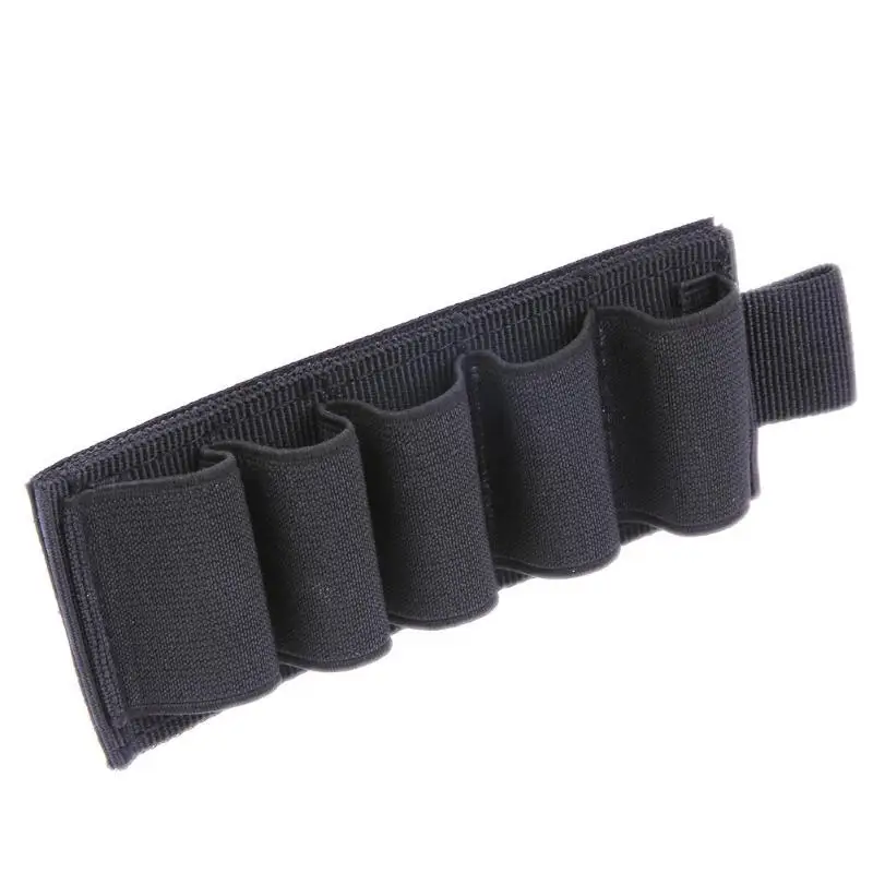 

Military Tactical 5pc Shell Cartridge Holder Hook Loop Shot Bullet Pouch