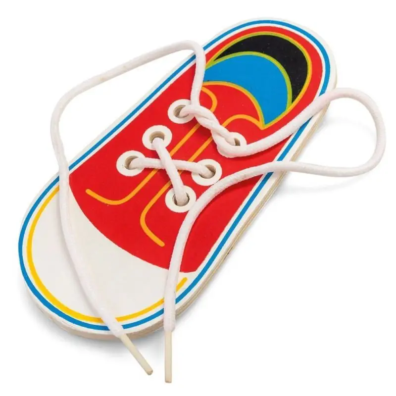 Educational Toy Lacing Shoes Learning Tie Laces Children Tools Helpful/Useful Educational Toy Lacing Shoes Learning Tie Laces Children Tools Helpful/Useful