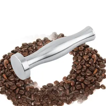 1Pc Stainless Steel Solid Espresso Coffee Tamper Hammer For Nespresso Capsules Machine New