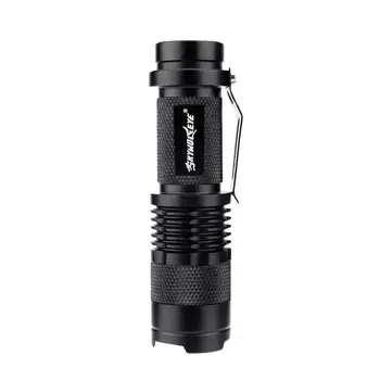 

SK68 3500 Q5 14500 AA ZOOM LED Flashlight MINI hiking flashlight cycling Outdoor flash lights Torch