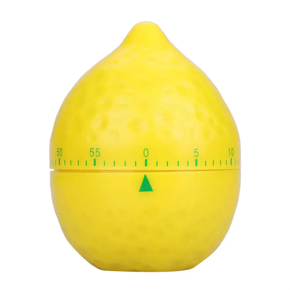 

Manual Cube Chef Lemon Shape Mechanical Kitchen Timer Counters Cooking Timing Countdown Alarm Clock Tool