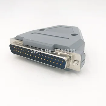 DB37 serial Parallel Port ข้อมูลสายเชื่อมต่อปลั๊ก 2 แถว D ประเภทตัวเชื่อมต่อ 37pin พอร์ตอะแดปเตอร์ซ็อกเก็ตหญิง & ชาย 1