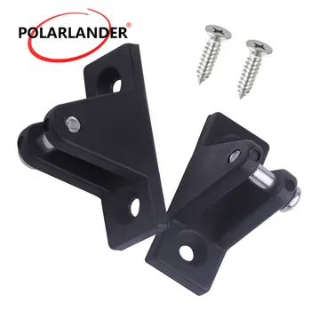 

90 Degree Boat Marine Pin Deck Hinge hardware fittings 2pcs Black Nylon