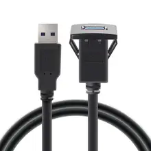 1 м/3.3фт метр один порт USB3.0 мужской женский автомобильный циферблат встроенный установка USB удлинитель Aux кабель аксессуары для автомобильной электроники