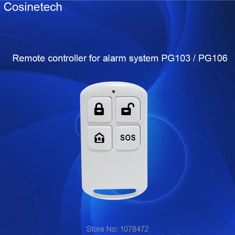 

PG103,PG106,PG105,PG168 alarm system remote controller,keyfob for GSM 3G home ALARM system,distance controller for PGST Marlboze