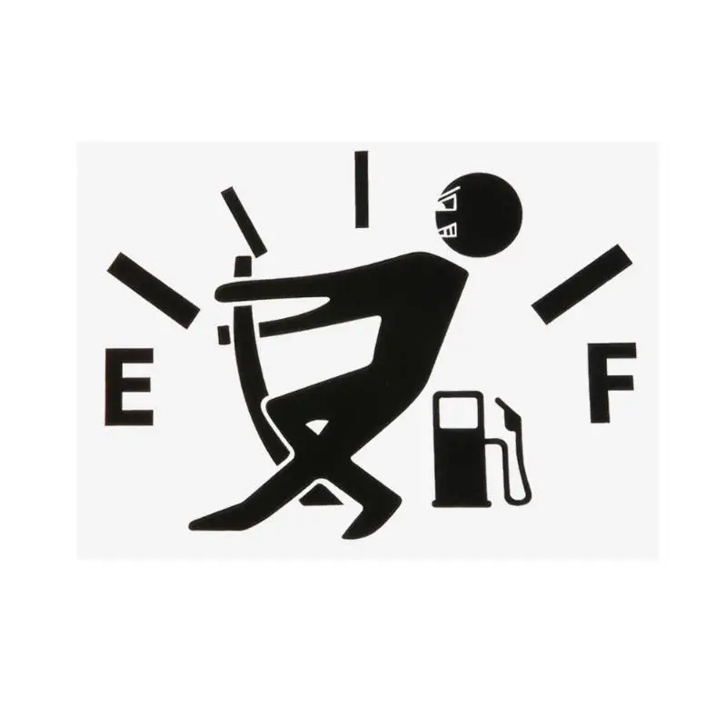 

1pc Funny Car Fuel Tank Cover Decal Sticker Auto Stylin Body Window Decorative Decal Suitable For All Cars