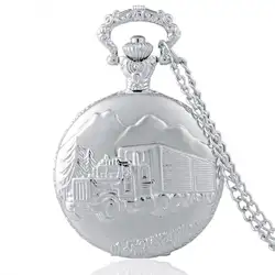 Новые поступления Tuck кварцевые цепочки для карманных часов Винтаж для мужчин женщин кулон часы с ожерельем подарок