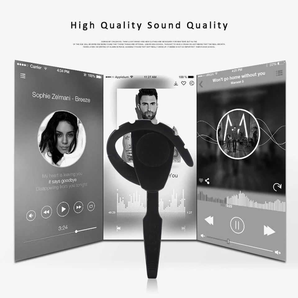 Bluetooth Earphone Wireless Headphone Gaming Headset Sport With Microphone For Phone For Sony PS3 Handsfree Mini Eurbuds Headset