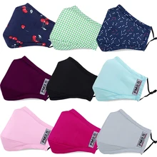 1 шт Унисекс Многоразовые Лидер продаж анти пыли Ветрозащитный 5-слой здравоохранения рот маски дышащий хлопок защиты лица