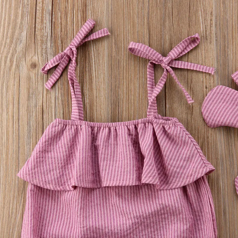 Emmababy/2 шт. для девочек Одежда новорожденных и малышей одежда маленьких боди +
