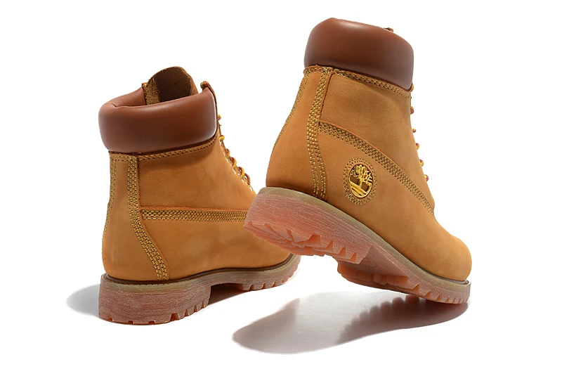 Оригинальные мужские Нескользящие ботильоны TIMBERLAND повседневные золотистые из