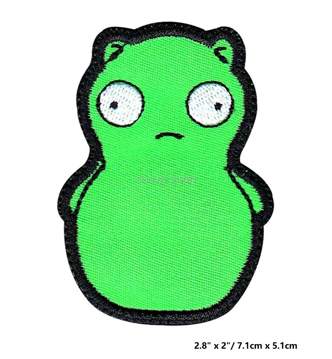 

2.8" Louise Belcher Kuchi Kopi Bob's Burgers Inspired Art Patch Embroidered TV MOVIE applique transfer for clothing halloween