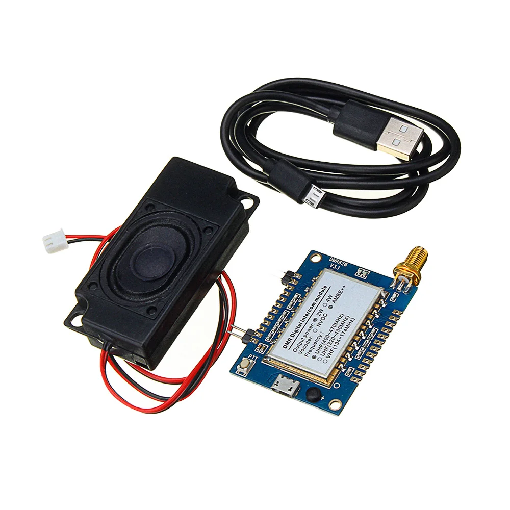 

DMR828 2W High Power Wireless Digital Walkie Talkie Interphone Module 400-470 MHZ