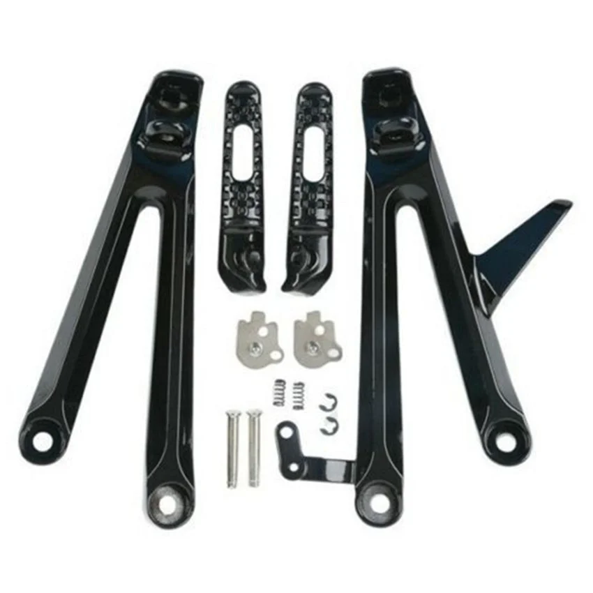 Задний кронштейн для ног Honda CBR1000RR 2004-2007 2005 2006 черный | Автомобили и мотоциклы
