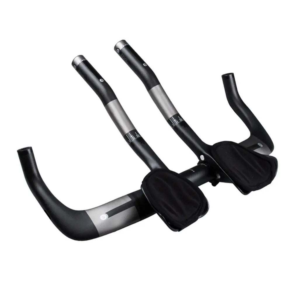 

Full Carbon Fiber TT Main Road Bike Handlebar Horizontal + Bicycle Rest Hnadlebar To The Small Deputy