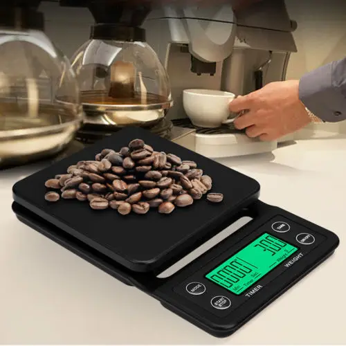 

3kg/5kg profession Digital Kitchen Food Coffee Weighing Scale Timer with Back-lit LCD Display Jewelry Weighing Scale Kitchen