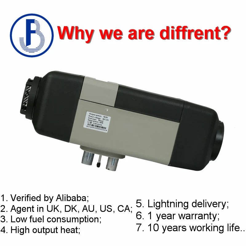 

FREE Shipping Air Parking Heater 5KW 12V diesel for car camper caravan ship truck etc similar to webasto heater ( not original )