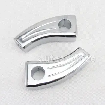 

Rise 5.5" Pull Back 1.5" Chrome 1" Handlebar Riser for Harley Honda Yamaha Suzuki Kawasaki Cruisers Touring