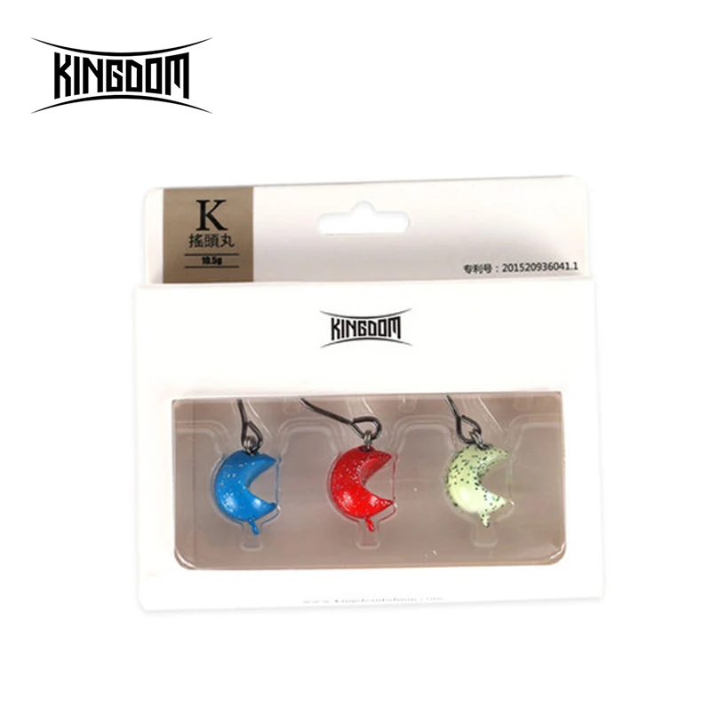 

XTS Fishing Lure 3 Pcs/Box 3.5g 5.5g 7.5g 10.5g Fishing Jig Head Hook Barbed Hook Fishing Accessory For Worm Soft Lure 3019