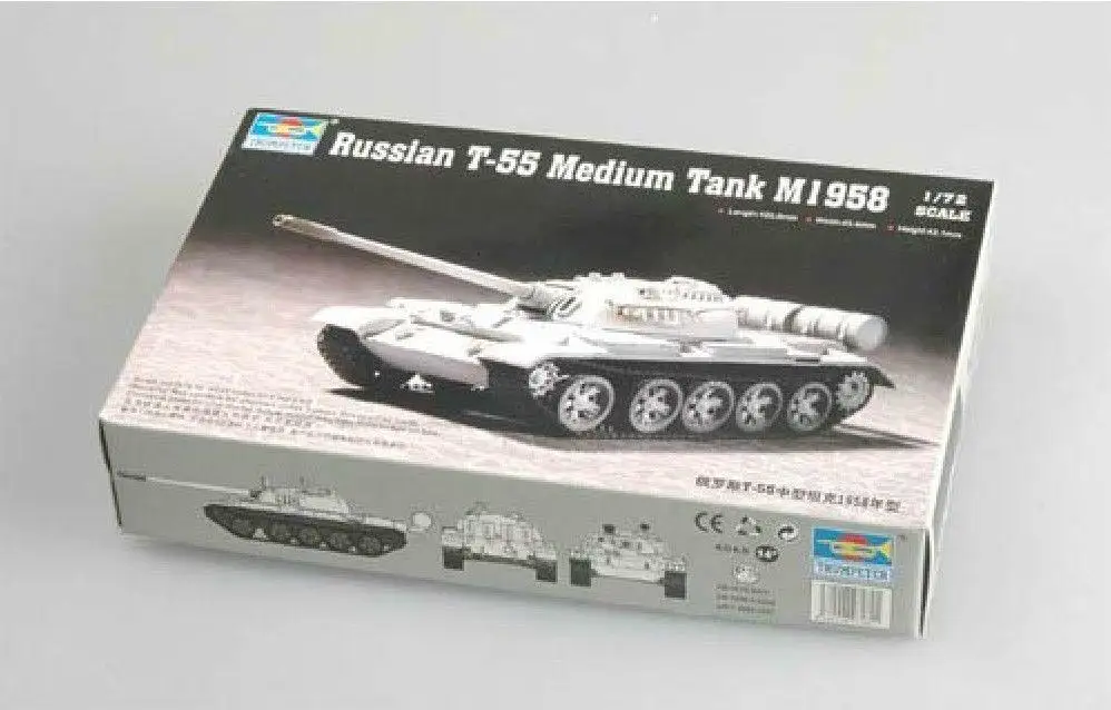 Trumpeter 1/72 модель 07282 года Российская версия средний танк M1923 | Игрушки и хобби